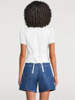 Rosemary Linen Blouse