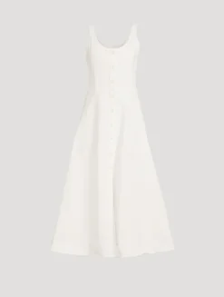 Rosetta Denim Midi Dress