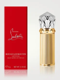 Rouge Louboutin Silky Satin On The Go Lipstick