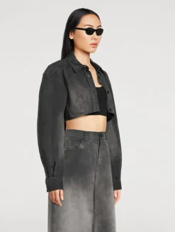 Ruby Glossy Rectangular Sunglasses