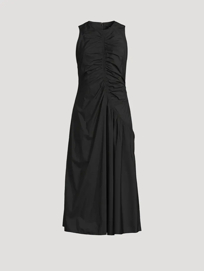 Ruched Midi Dress