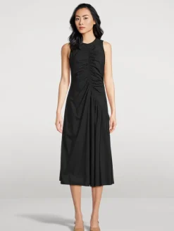 Ruched Midi Dress