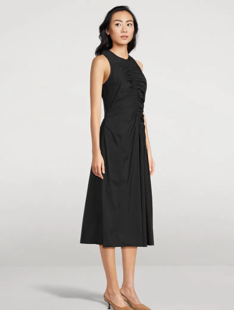 Ruched Midi Dress