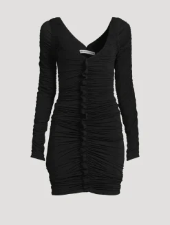 Ruched Mini Dress