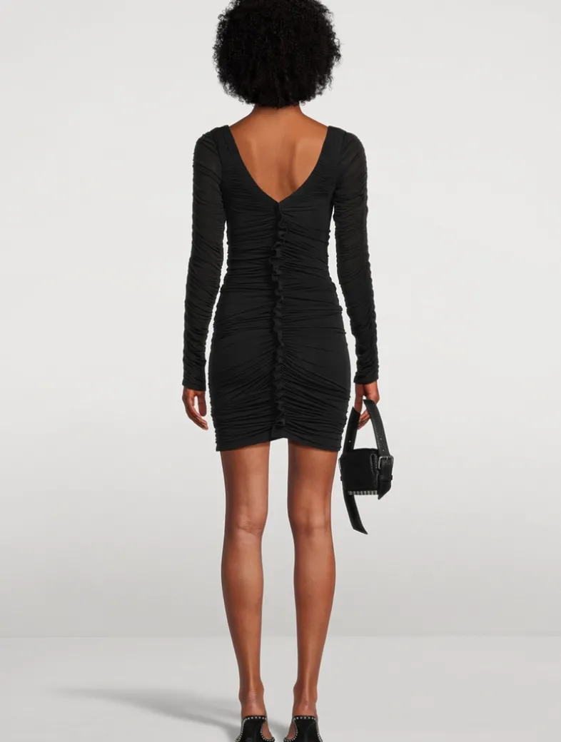Ruched Mini Dress