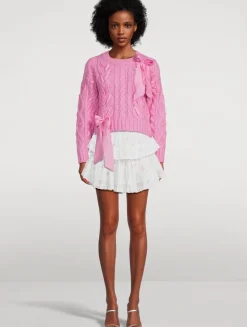 Ruffled Mini Skirt In Floral Print