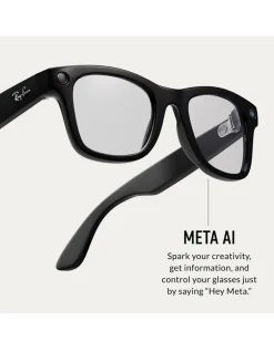 0RW4008 Ray-Ban Meta Wayfarer AI Glasses