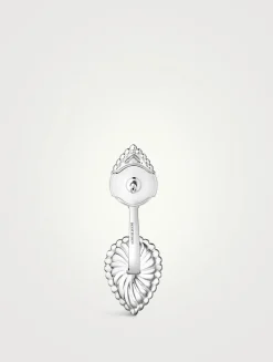 S And XS Serpent Bohème 18K Gold Single Stud Earring With Diamonds