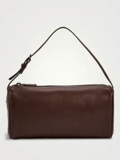 90s Leather Baguette