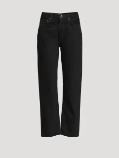 90s Pinch Waist Straight Jeans