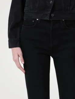 90s Pinch Waist Straight Jeans