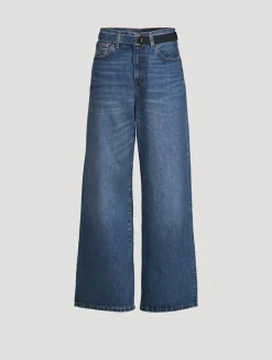 sacai x Levi's® Wide-Leg Jeans