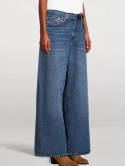 sacai x Levi's® Wide-Leg Jeans
