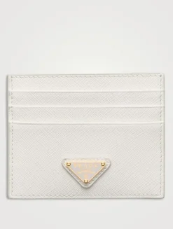 Saffiano Leather Card Holder