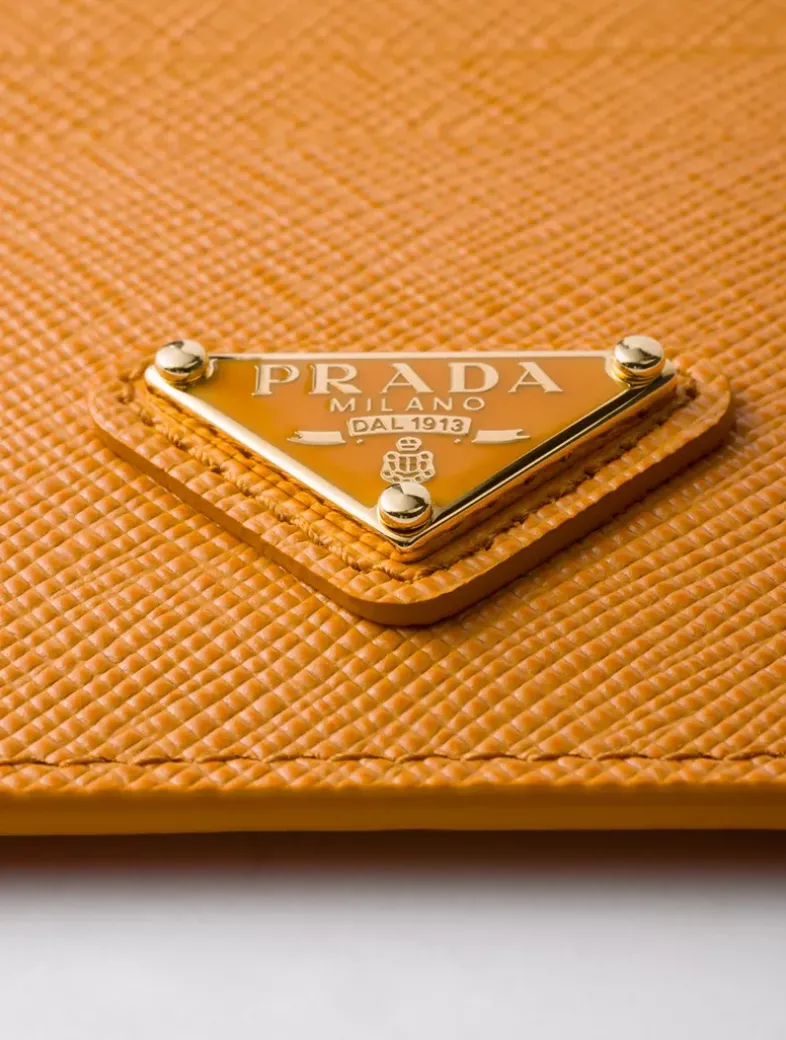 Saffiano Leather Card Holder