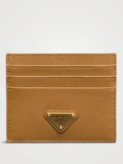 Saffiano Leather Card Holder