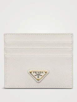 Saffiano Leather Card Holder
