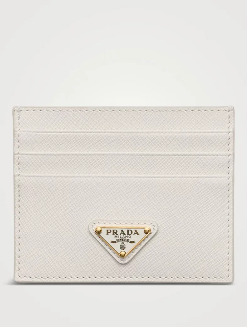 Saffiano Leather Card Holder