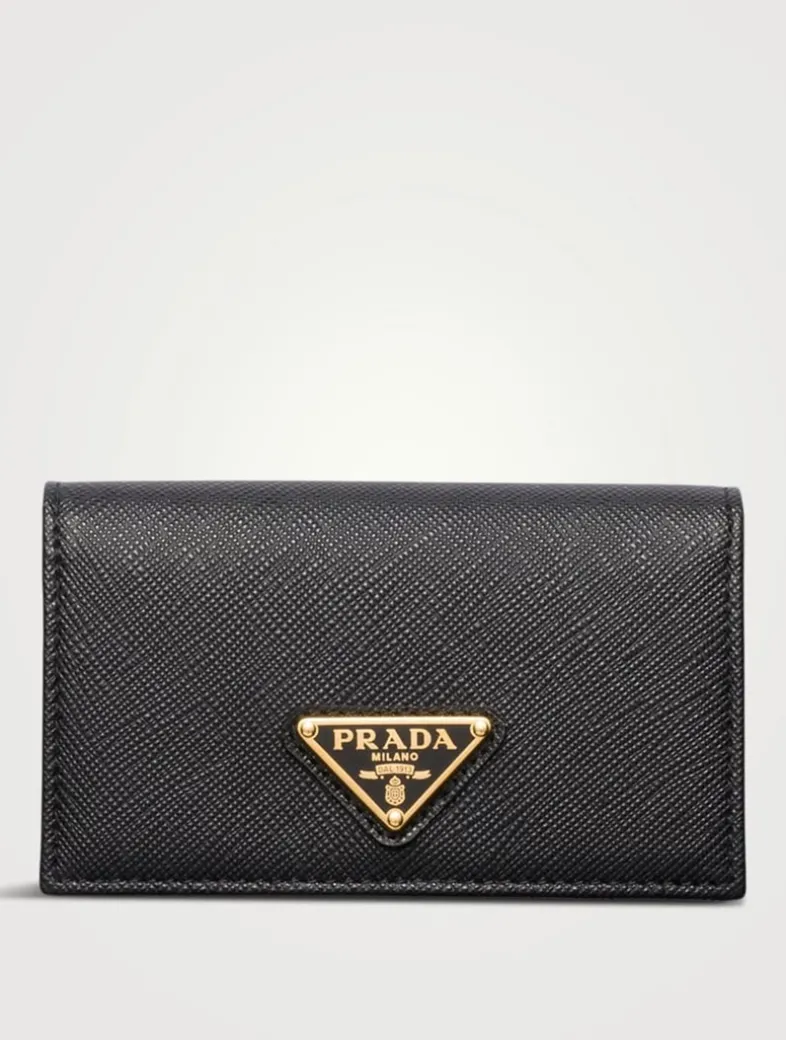Saffiano Leather Card Holder