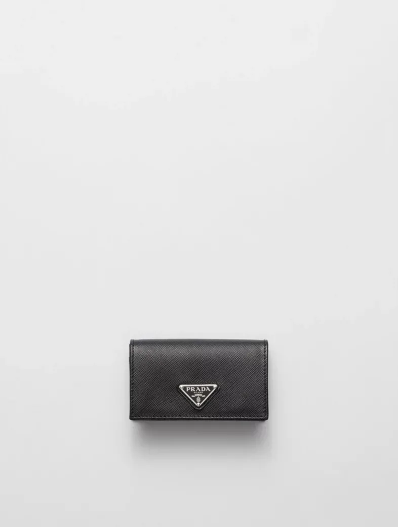 Saffiano Leather Card Holder