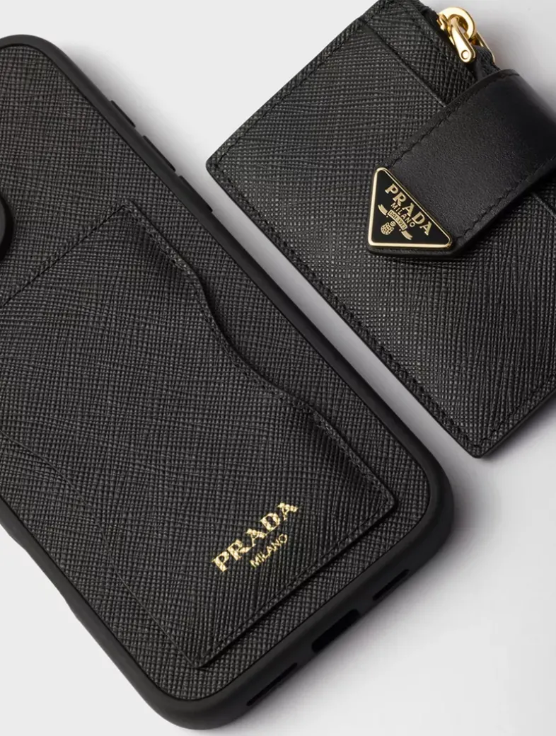 Saffiano Leather Case For Iphone 16 Pro Max