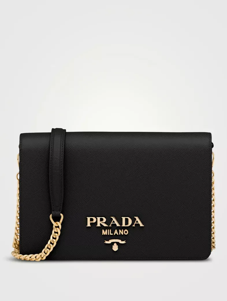 Saffiano Leather Mini Bag