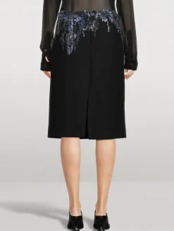 Samba Embellished Midi Skirt