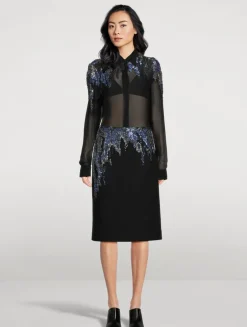 Samba Embellished Midi Skirt