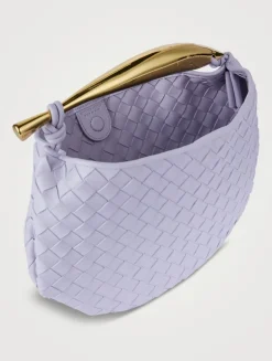 Sardine Intrecciato Leather Bag