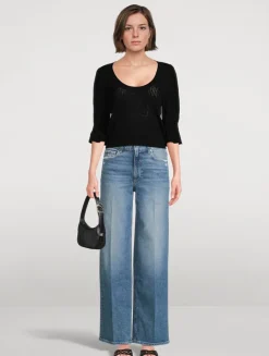 Sasha Wide-Leg Jeans