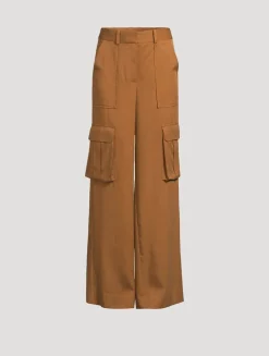 Saul Wide-Leg Cargo Pants