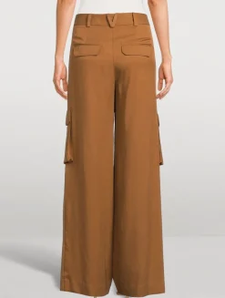 Saul Wide-Leg Cargo Pants