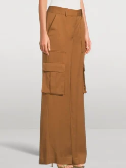 Saul Wide-Leg Cargo Pants