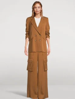 Saul Wide-Leg Cargo Pants