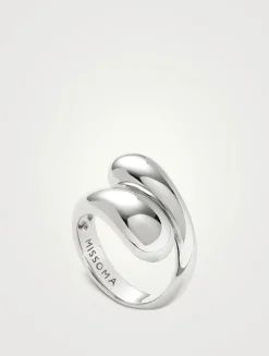 Savi Sculptural Crossover Ring