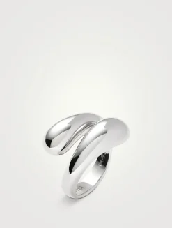 Savi Sculptural Crossover Ring