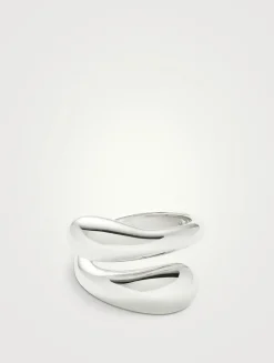 Savi Sculptural Crossover Ring