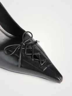 Scarlett Leather Pumps