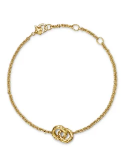 Sculpted Cable Chain Bracelet In 18k Yellow Gold, 8mm