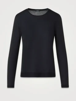 Seamless Cashmere And Silk Sweater