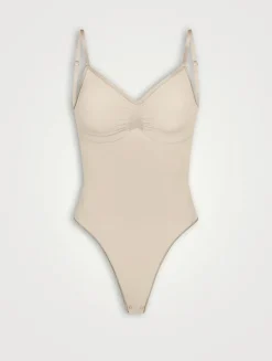 Seamless Sculpt Low Back Thong Bodysuit