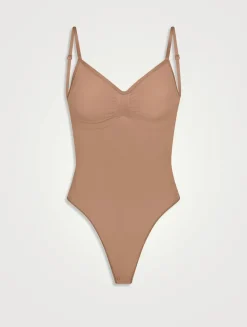 Seamless Sculpt Low Back Thong Bodysuit