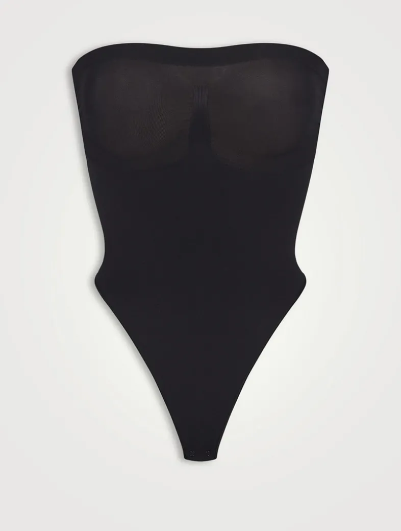 Seamless Sculpt Strapless Thong Bodysuit