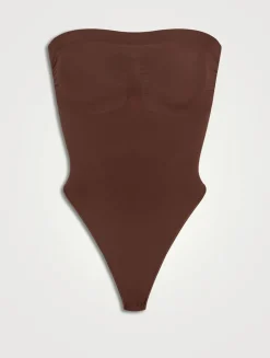Seamless Sculpt Strapless Thong Bodysuit