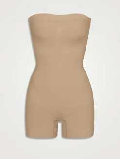 Seamless Sculpt Strapless Shortie Bodysuit