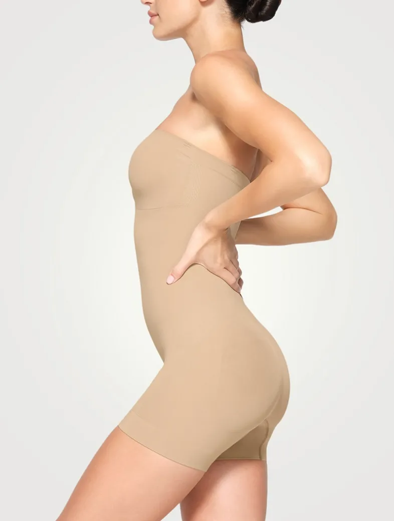 Seamless Sculpt Strapless Shortie Bodysuit