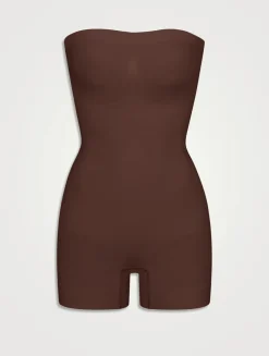 Seamless Sculpt Strapless Shortie Bodysuit