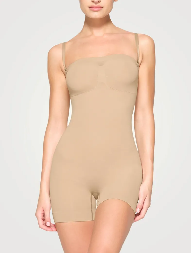 Seamless Sculpt Strapless Shortie Bodysuit