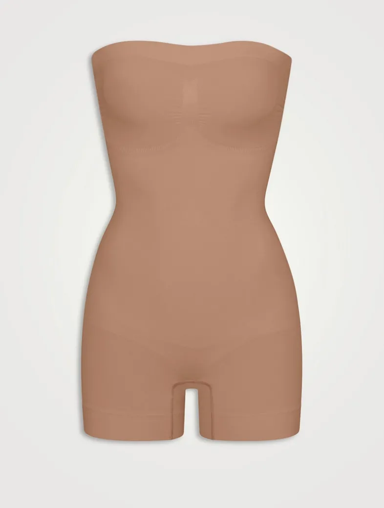 Seamless Sculpt Strapless Shortie Bodysuit