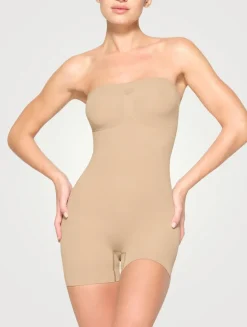 Seamless Sculpt Strapless Shortie Bodysuit